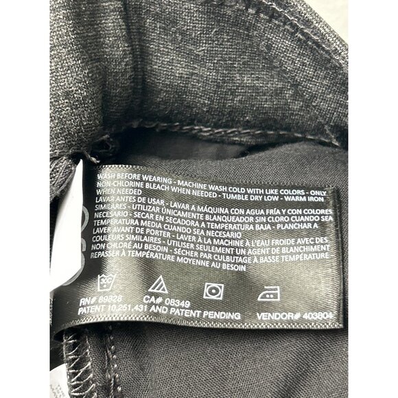 Gloria Vanderbilt Heather Grey Pull-On Trouser Womens Pants Size 8 Professional - Picture 6 of 9